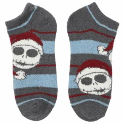 The Nightmare Before Christmas - Jack, Sally & Zero Chenille Ankle Socks 3-Pack