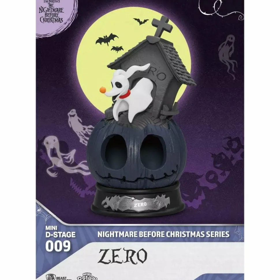 The Nightmare Before Christmas - Zero MDS-009 Mini D-Stage 3" PVC Diorama Statue
