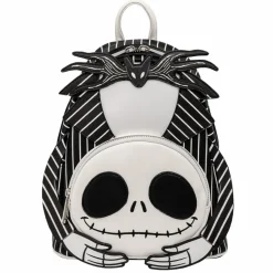 The Nightmare Before Christmas - Headless Jack Skellington Cosplay 10” Faux Leather Mini Backpack