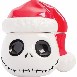 The Nightmare Before Christmas - Jack Skellington in Santa Hat Cookie Jar