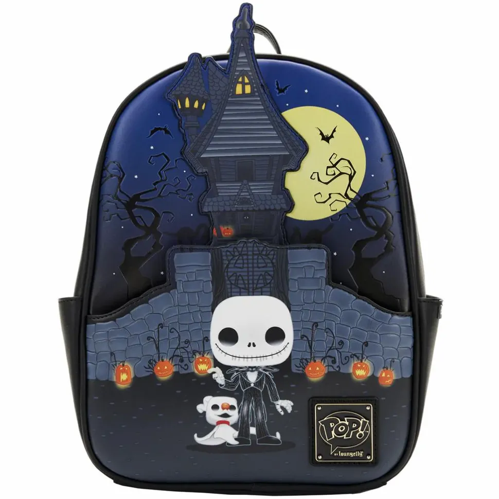 The Nightmare Before Christmas - Pop! Jack Skellington 12” Faux Leather Mini Backpack
