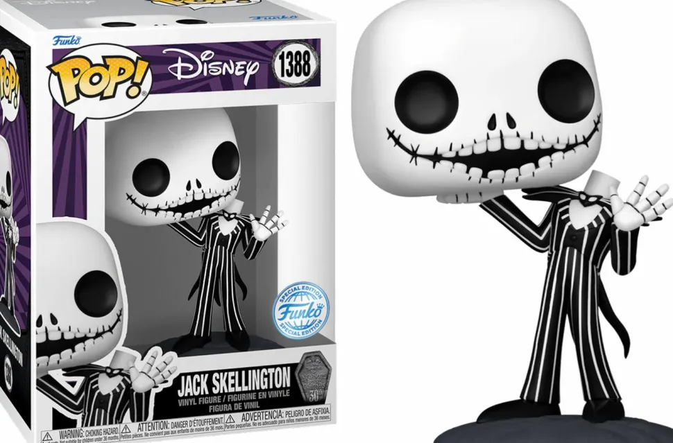 The Nightmare Before Christmas - Headless Jack Skellington Pop! Vinyl Figure