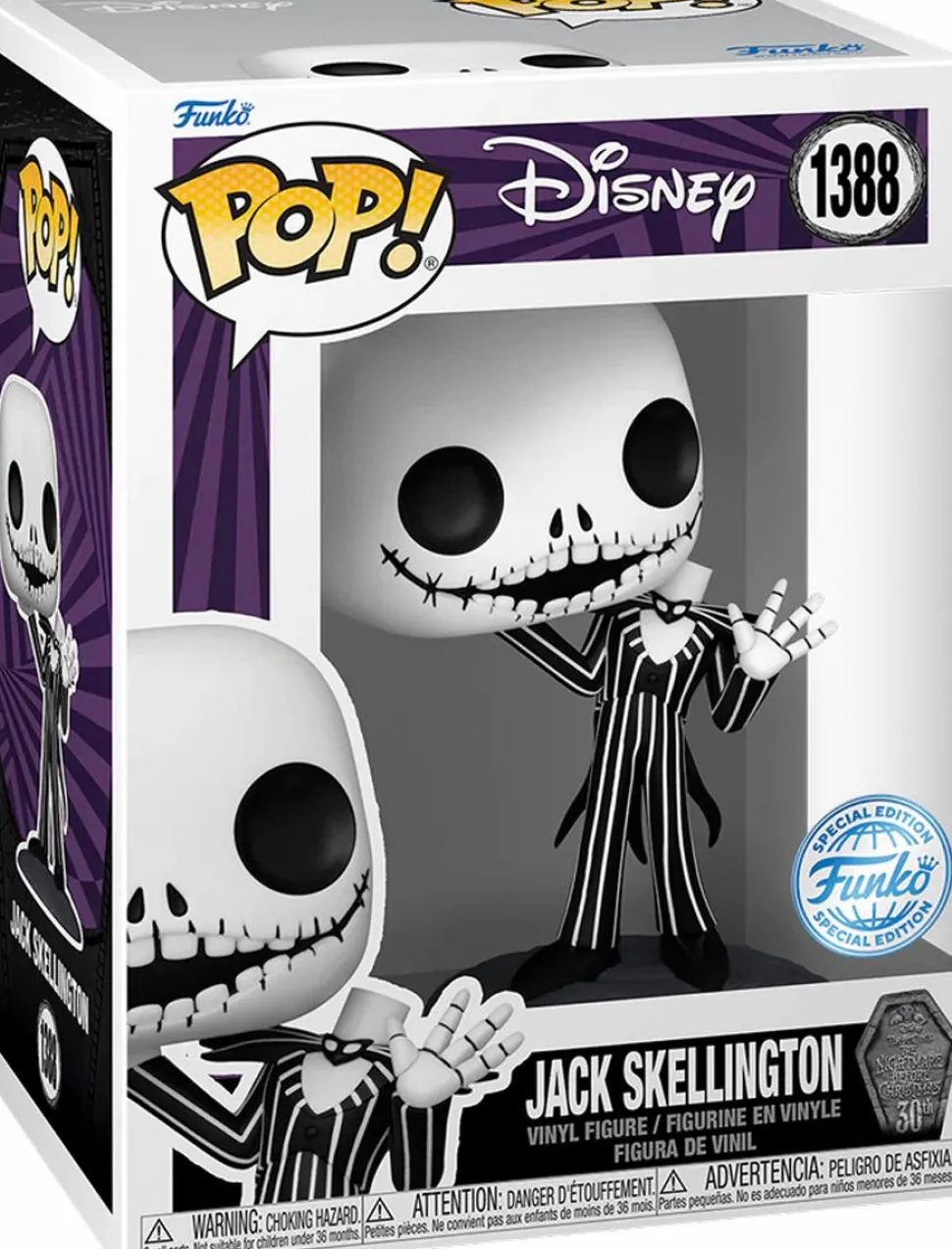 The Nightmare Before Christmas - Headless Jack Skellington Pop! Vinyl Figure