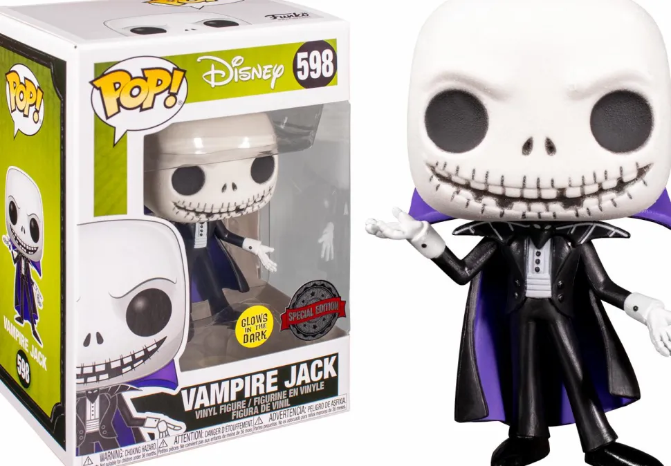 The Nightmare Before Christmas - Vampire Jack Glow in the Dark Pop! Vinyl Figure