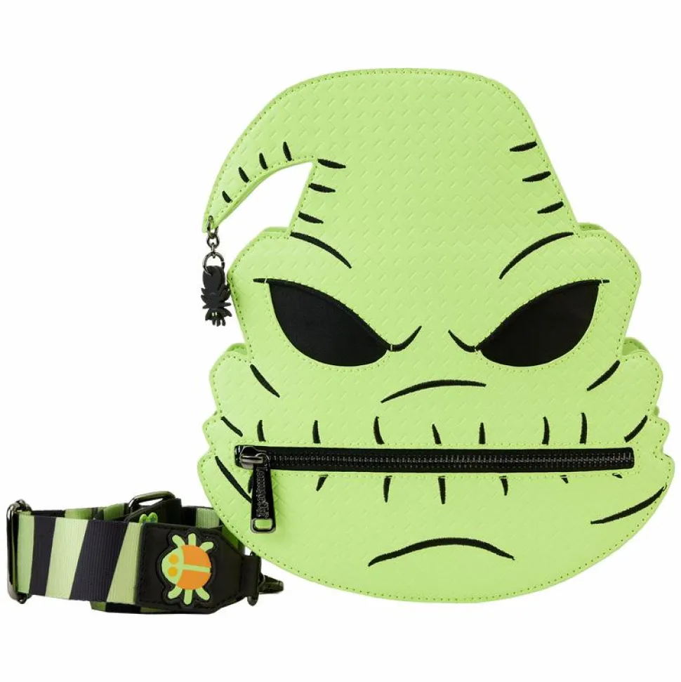 The Nightmare Before Christmas - Oogie Boogie Glow in the Dark 10" Faux Leather Crossbody Bag