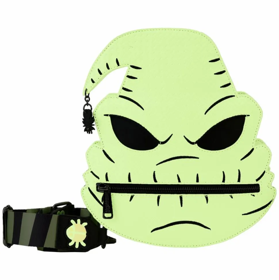 The Nightmare Before Christmas - Oogie Boogie Glow in the Dark 10" Faux Leather Crossbody Bag