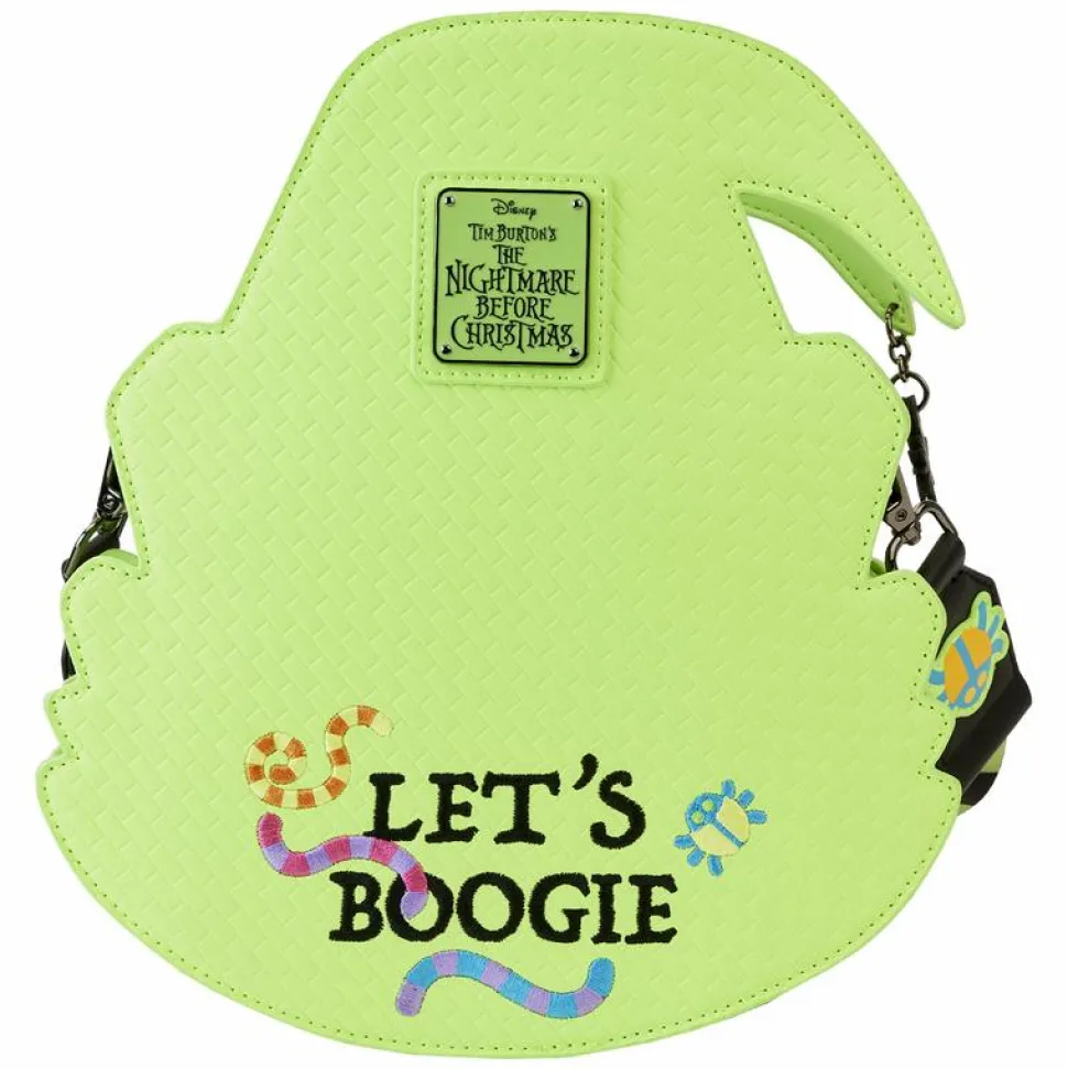 The Nightmare Before Christmas - Oogie Boogie Glow in the Dark 10" Faux Leather Crossbody Bag