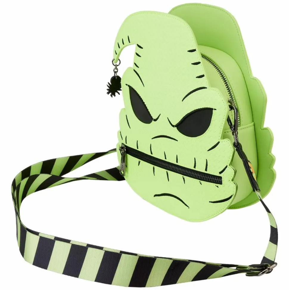 The Nightmare Before Christmas - Oogie Boogie Glow in the Dark 10" Faux Leather Crossbody Bag