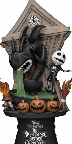 The Nightmare Before Christmas - Jack Skellington: The King of Halloween D-Stage 6" Diorama Statue