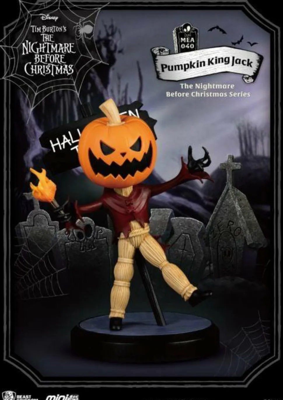 The Nightmare Before Christmas - The Nightmare Before Christmas MEA-040 3” Mini Egg Attack Action Figure (Single Unit)