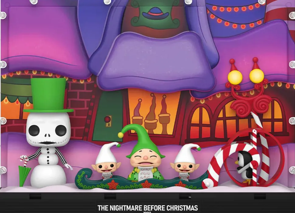 The Nightmare Before Christmas - "What’s This?" Snowman Jack Deluxe Pop! Moment Vinyl Figure