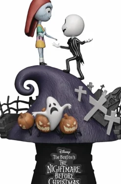 The Nightmare Before Christmas - Jack & Sally D-Stage 6" PVC Diorama Statue