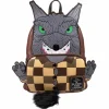 The Nightmare Before Christmas - Wolfman Cosplay Glow in the Dark 10" Faux Leather Mini Backpack