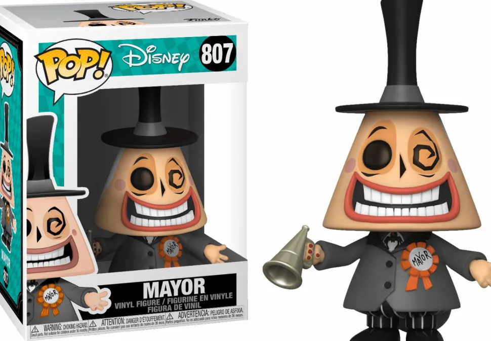 The Nightmare Before Christmas - Mayor with Megaphone Pop! Vinyl Figure