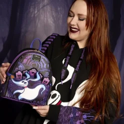 The Nightmare Before Christmas - Zero Graveyard Light Up 10" Faux Leather Mini Backpack