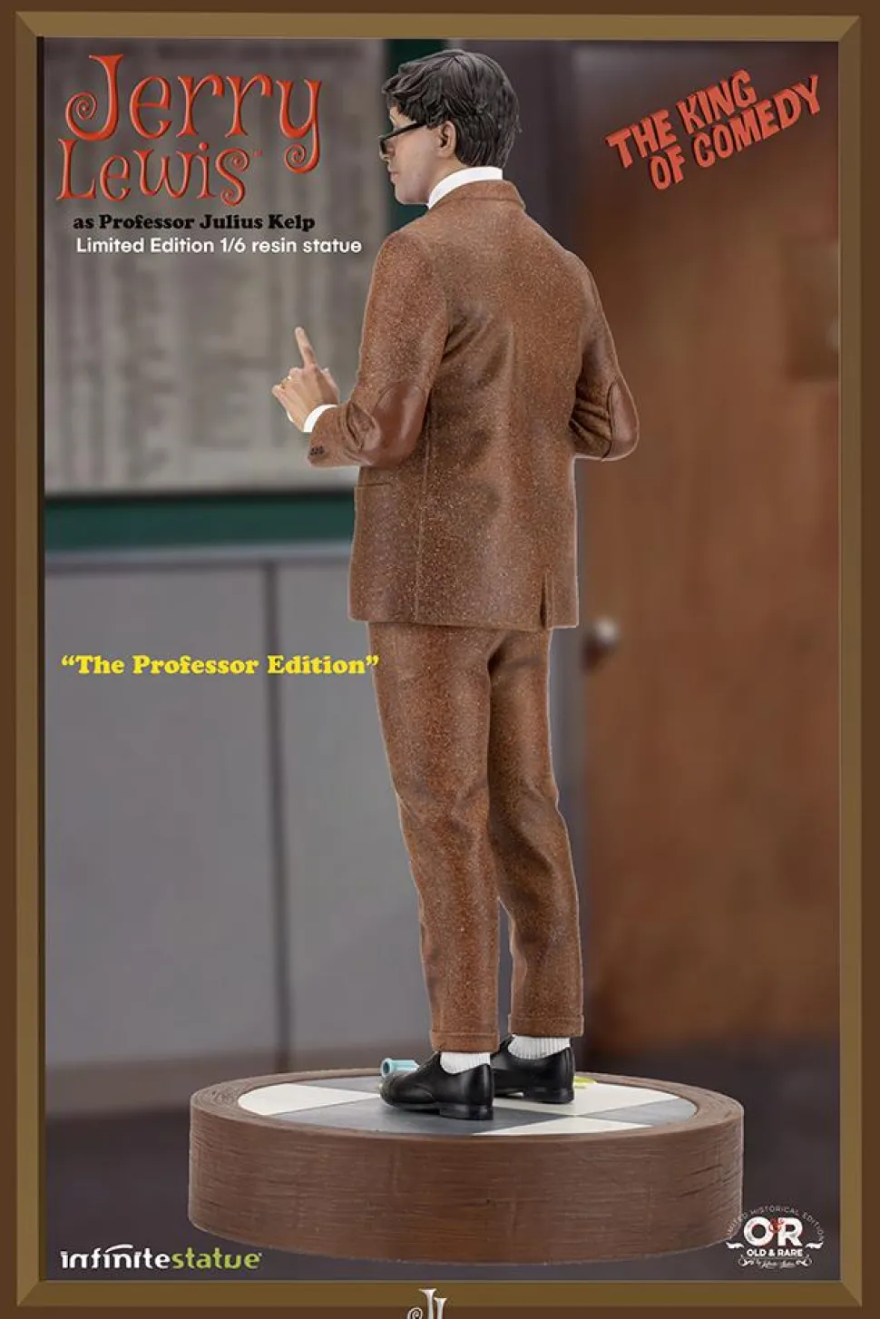 The Nutty Professor (1963) - Jerry Lewis as Professor Julius Kelp 1/6th Scale Statue