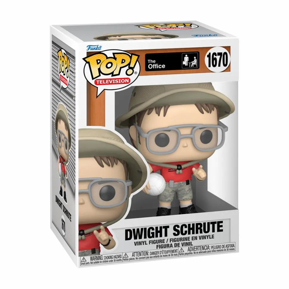 The Office - Dwight Schrute (Volleyball) Pop! Vinyl Figure