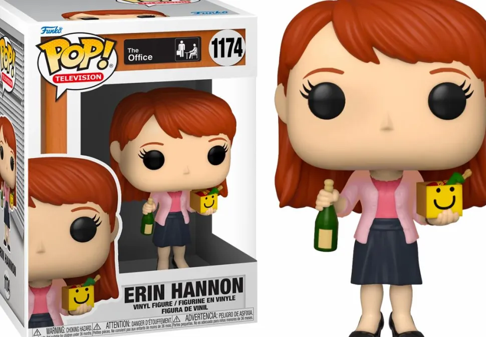The Office - Erin Hannon with Happy Box Pop! Vinyl Figure