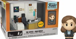 The Office - Pam Beesly with Dunder Mifflin Office Diorama Mini Moments Vinyl Figure