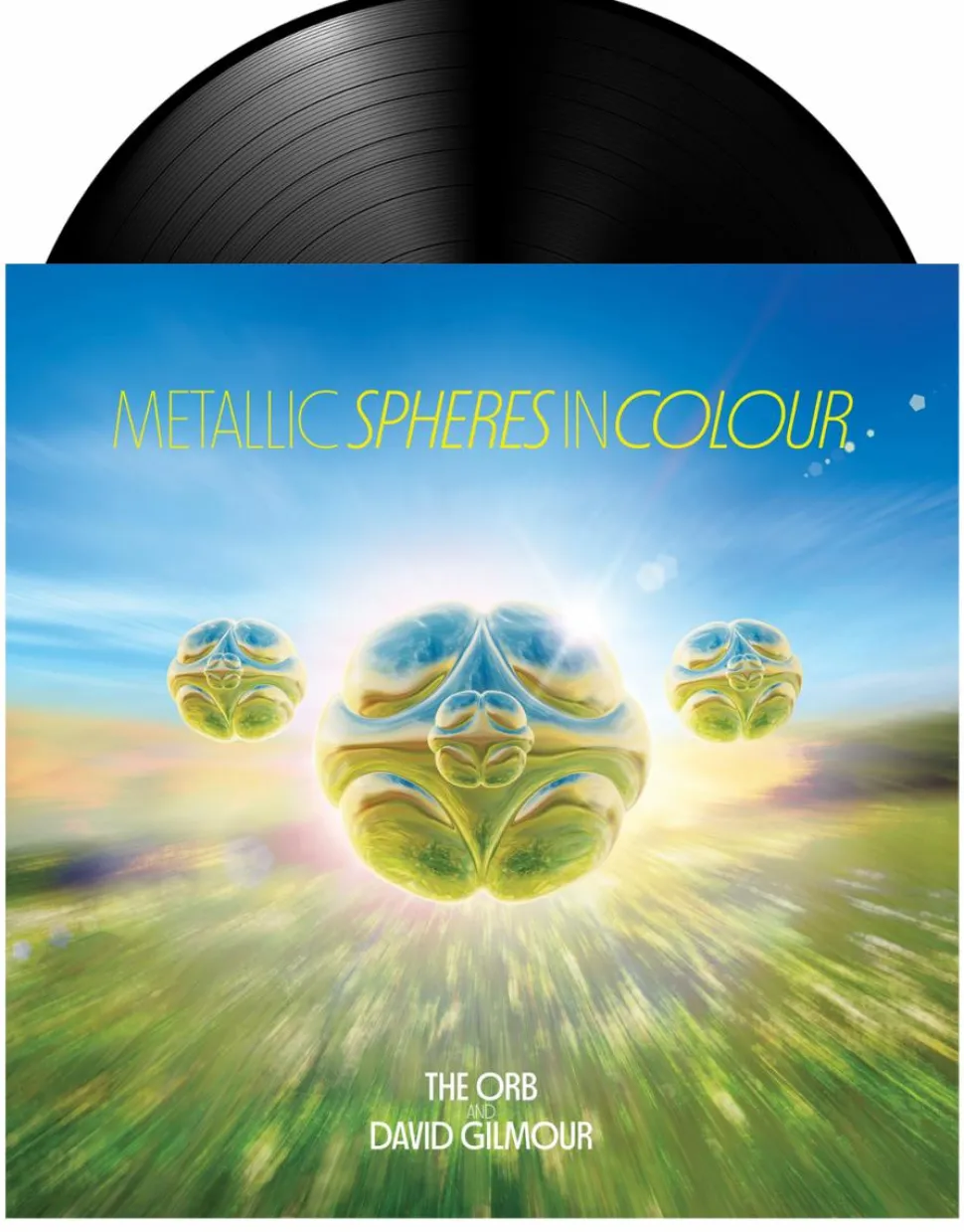 The Orb and David Gilmour - Metallic Spheres In Colour LP Vinyl Record