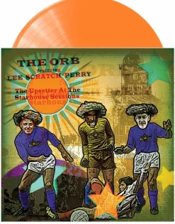 The Orb featuring Lee Scratch Perry - The Upsetter at the Starhouse Sessions LP Vinyl Record (2023 Record Store Day Exclusive Nectarine Coloured Vinyl)