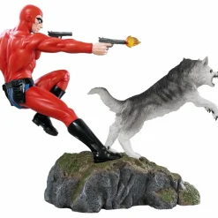 The Phantom - The Phantom and Devil Red Variant 1/6th Scale Diorama Statue