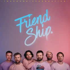 The Phoenix Foundation - Friend Ship LP + 7” Split Single Vinyl Record (Pink & Turquoise Coloured Vinyl)