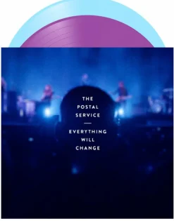 The Postal Service - Everything Will Change 2xLP Vinyl Record (Loser Edition Lavender & Blue Coloured Vinyl)