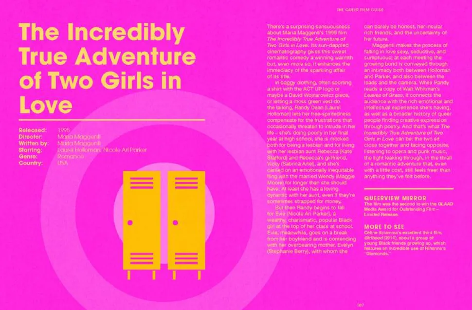 The Queer Film Guide: 100 Great Movies That Tell LGBTQIA+ Stories by Kyle Turner Hardcover Book