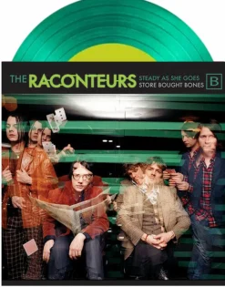 The Raconteurs - Steady as She Goes/Store Bought Bones 7" Single Vinyl Record