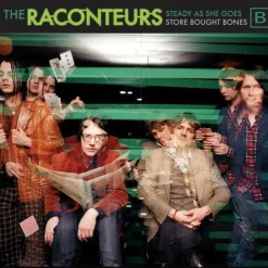 The Raconteurs - Steady as She Goes/Store Bought Bones 7" Single Vinyl Record