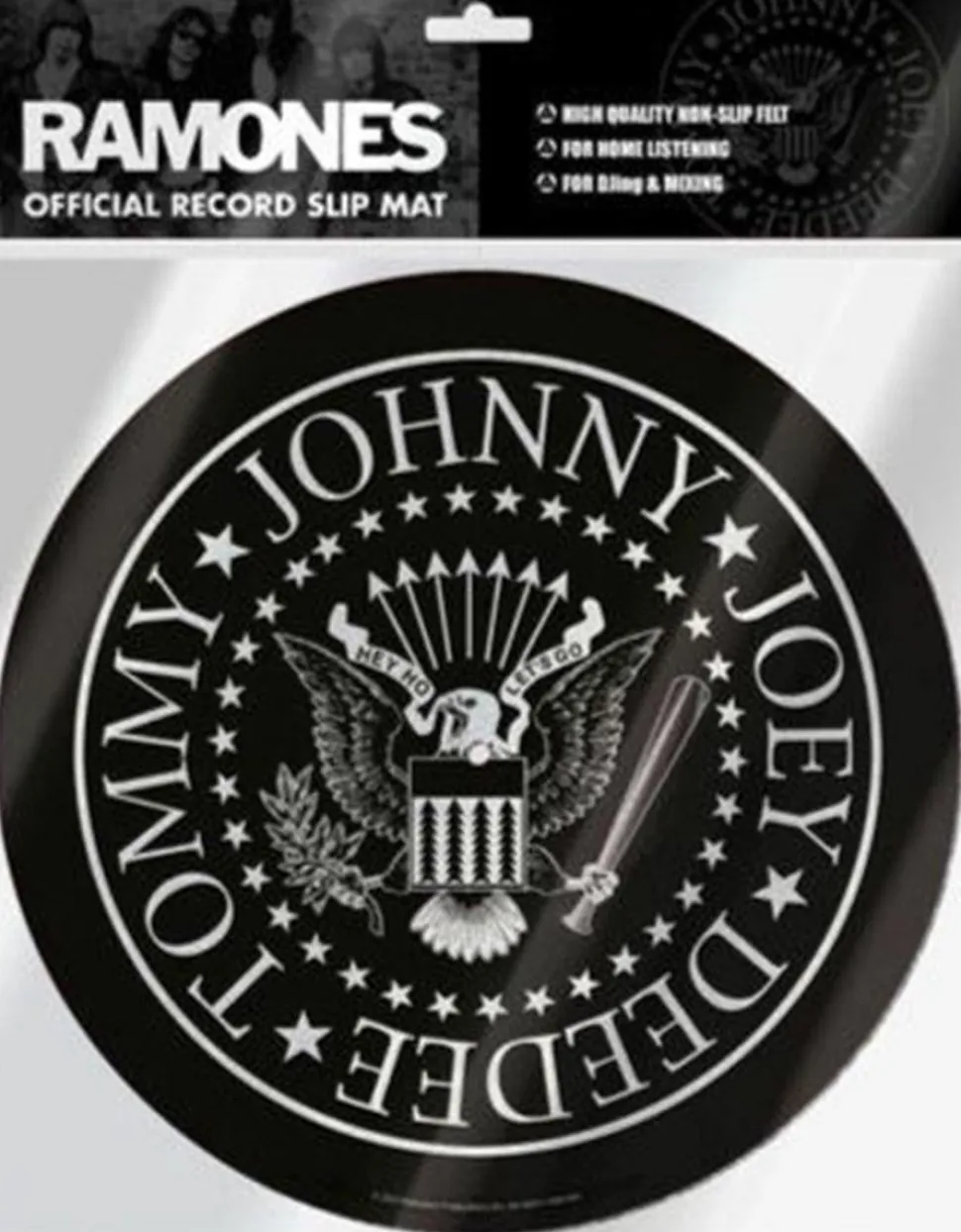 The Ramones - Classic Seal Vinyl Record Slipmat