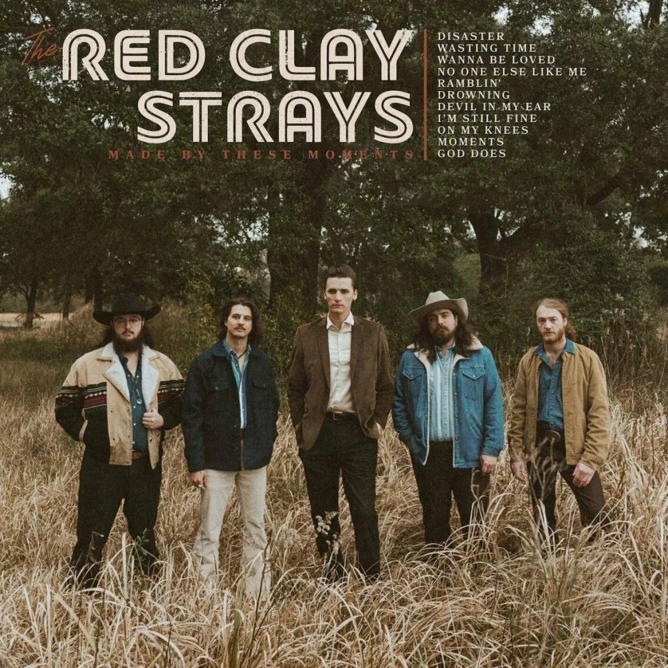The Red Clay Strays - Made By These Moments LP Vinyl Record (Gold Coloured Vinyl)