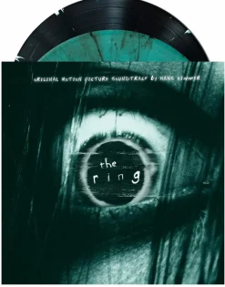 The Ring - Original Motion Picture Music by Hans Zimmer 2xLP Vinyl Record (Samara & The Well” Green & Black Marbled Vinyl & Cursed VHS Tape” Black with White Splatter Vinyl)