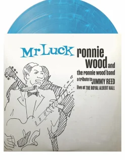 The Ronnie Wood Band - Mr Luck: A Tribute To Jimmy Reed Live At The Royal Albert Hall 2xLP Vinyl Record (Smoke Blue Coloured Vinyl)