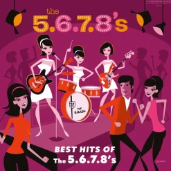The 5.6.7.8's - Best Hits Of The 5.6.7.8's LP Vinyl Record (Powder Pink Coloured Vinyl)
