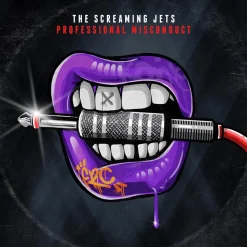 The Screaming Jets - Professional Misconduct LP Vinyl Record (Orange Coloured Vinyl)