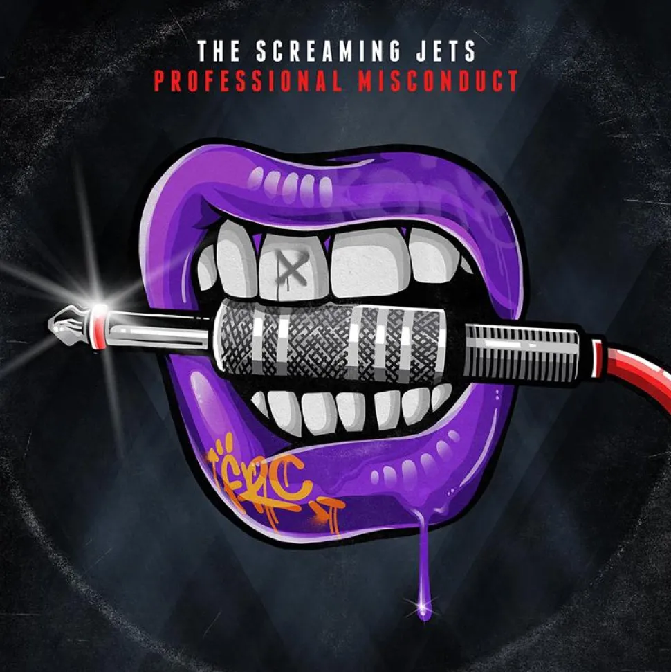 The Screaming Jets - Professional Misconduct LP Vinyl Record (Orange Coloured Vinyl)