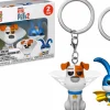 The Secret Life of Pets 2 - Snowball in Superhero Suit & Max with Cone Pocket Pop! Vinyl Keychain 2-Pack