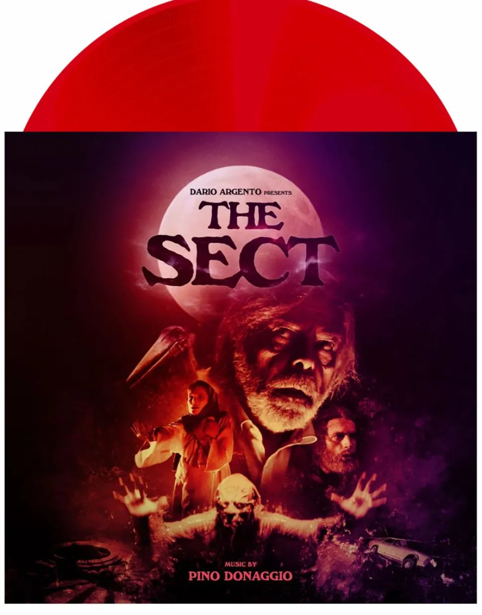 The Sect (La Setta) - Original Motion Picture Soundtrack by Pino Donaggio LP Vinyl Record (Red Coloured Vinyl)