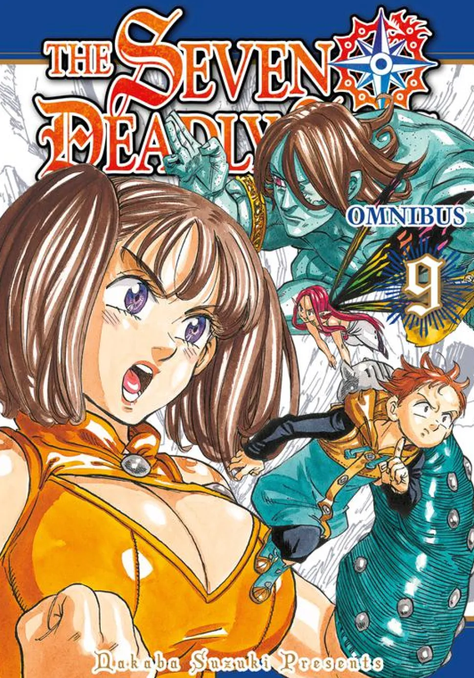The Seven Deadly Sins - Omnibus Volume 09 Manga Paperback Book (Vol. 25-27)