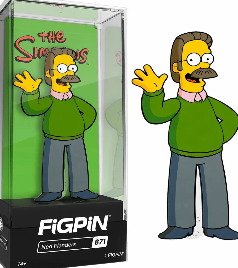 The Simpsons - Ned Flanders FigPin Enamel Pin