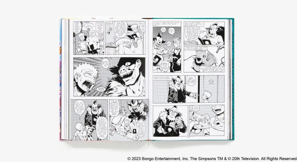 The Simpsons - Treehouse of Horror Ominous Omnibus Volume 02 Deadtime Stories for Boos & Ghouls Hardcover Book