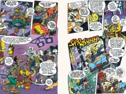 The Simpsons - Treehouse of Horror Ominous Omnibus Volume 03 Fiendish Fables of Devilish Delicacies Hardcover Book