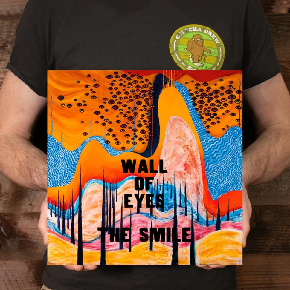 The Smile - Wall of Eyes LP Vinyl Record (Blue Coloured Vinyl)