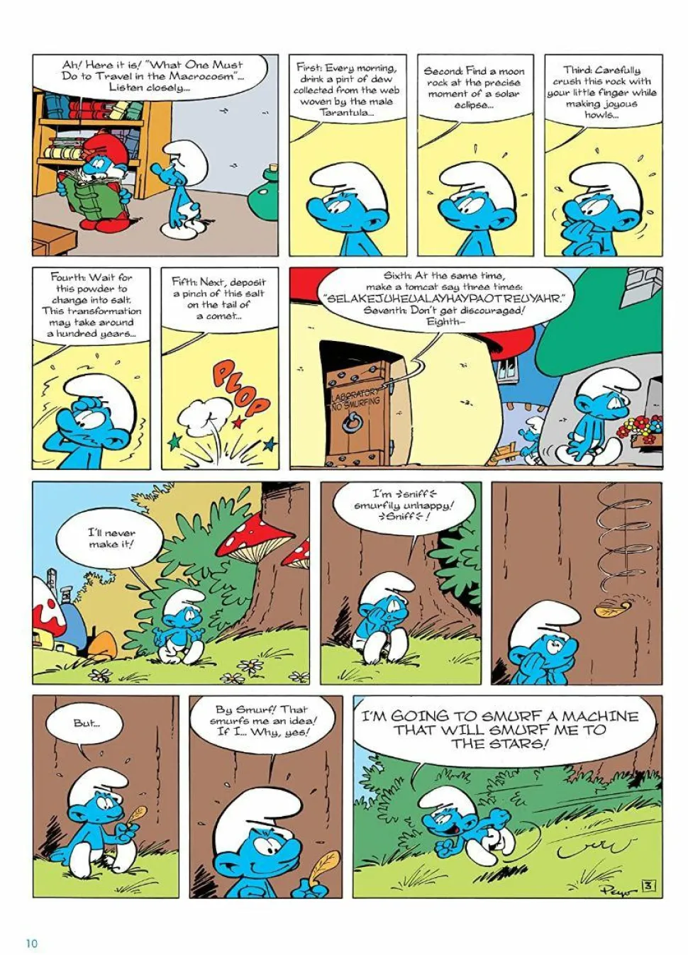 The Smurfs - 3‑in‑1 Volume 03 Paperback Book