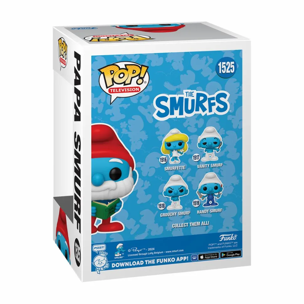 The Smurfs - Papa Smurf Pop! Vinyl Figure (2024 Summer Convention Exclusive)