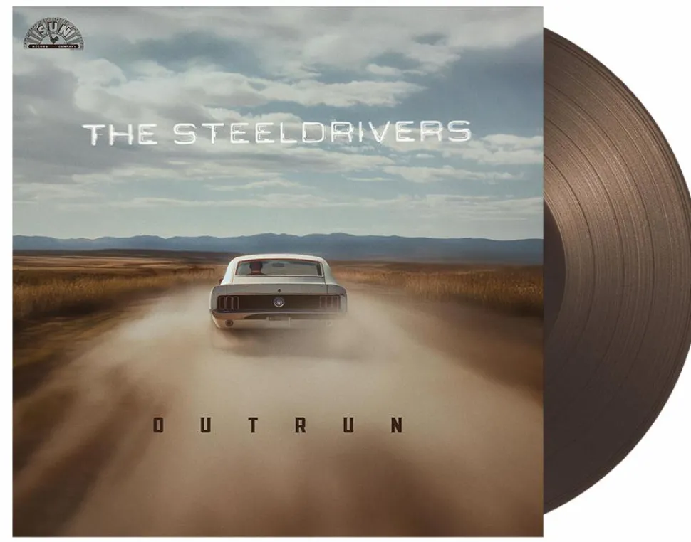 The SteelDrivers - Outrun LP Vinyl Record (Whiskey Brown Coloured Vinyl)