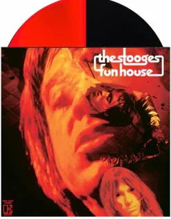 The Stooges - Fun House LP Vinyl Record (Half-Red / Half-Black Coloured Vinyl)