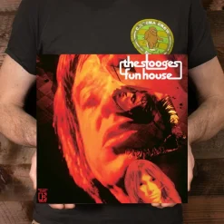 The Stooges - Fun House LP Vinyl Record (Half-Red / Half-Black Coloured Vinyl)